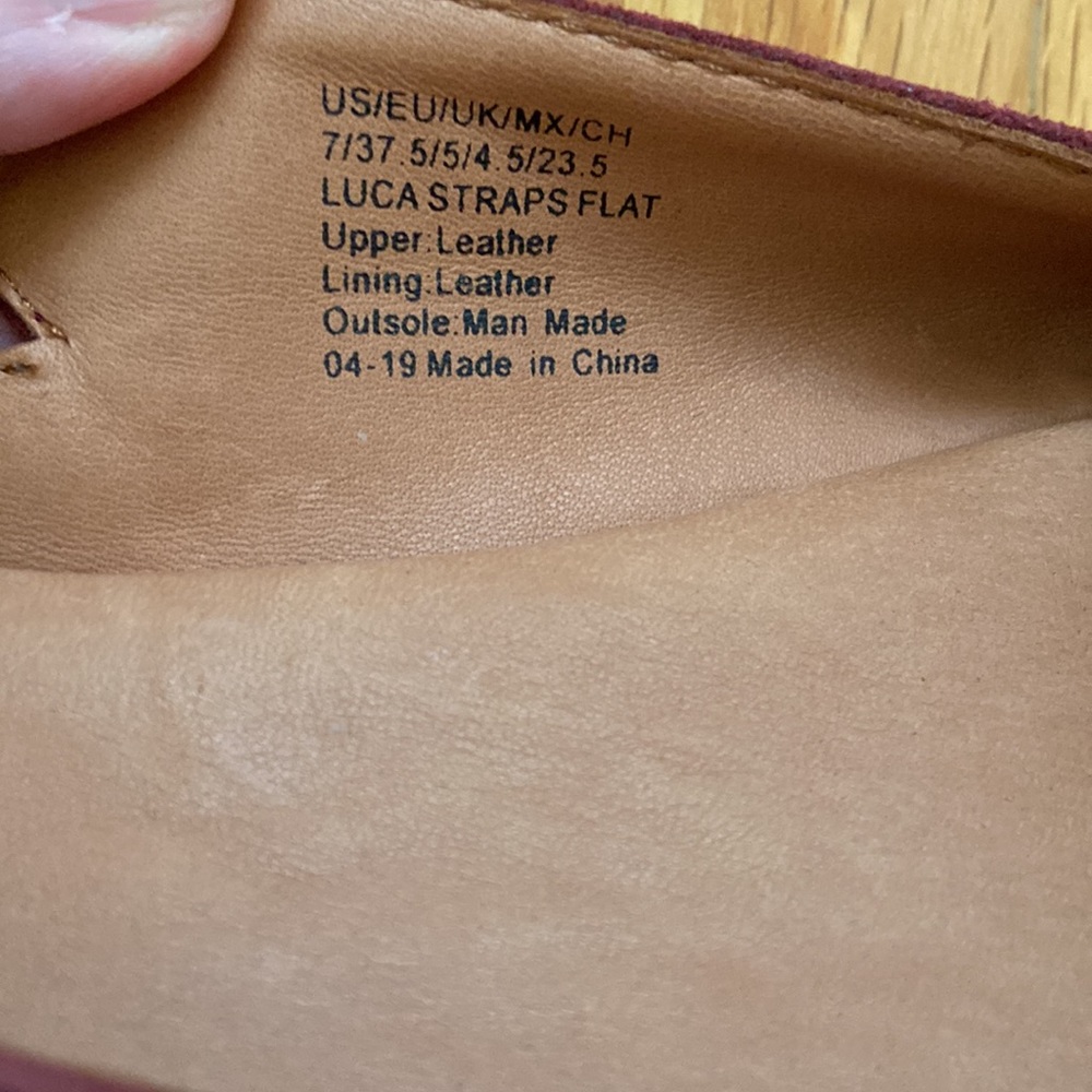 Gentle Souls “Luca” Leather Slip On Flats - Picture 5 of 11